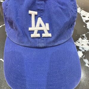 Los Angeles Dodgers Blue Baseball Cap with White LA Logo